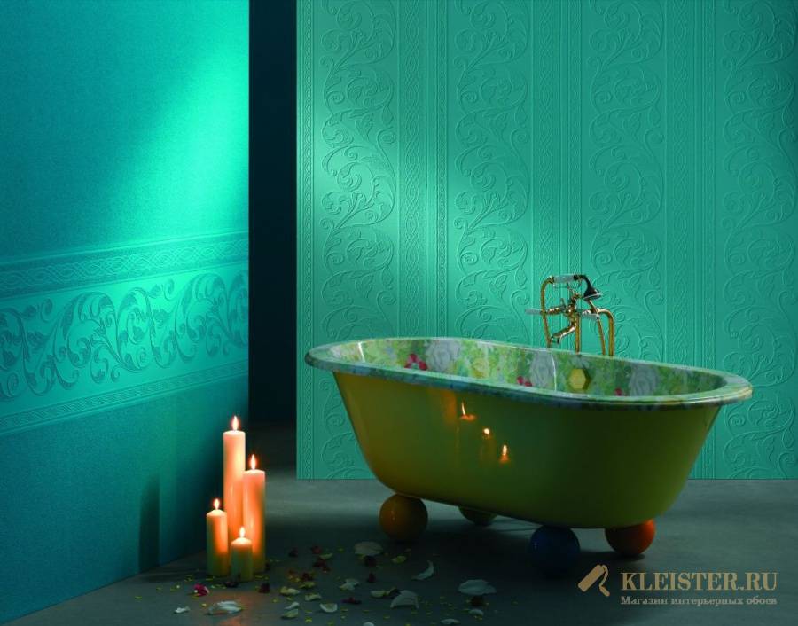 Отделка ванной обоями - как выбрать обои и самостоятельно оклеить ими ванную + фото - vannayasvoimirukami.ru