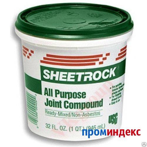 Sheetrock — универсальная шпаклевка для финишной отделки