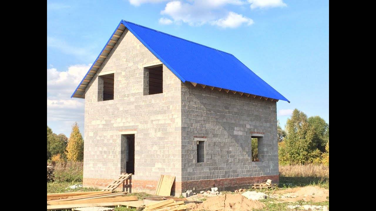Как правильно построить дом из керамзитобетонных блоков?