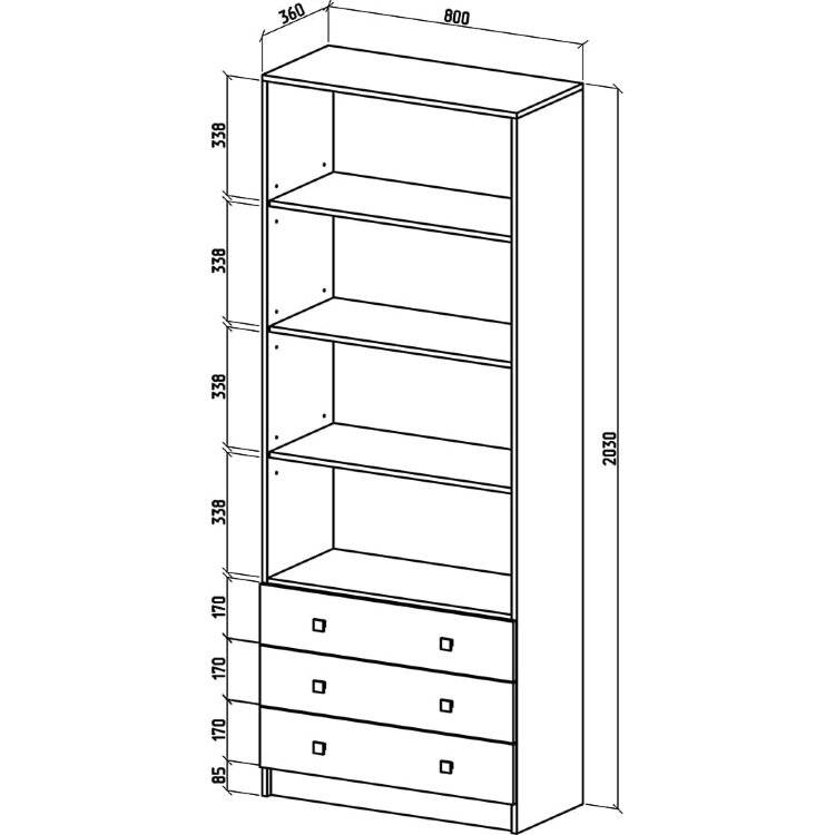 Шкафы-стеллажи: закрытый вариант для хранения, белый стеллажный шкаф для спальни, глубина и другие габариты сборных моделей