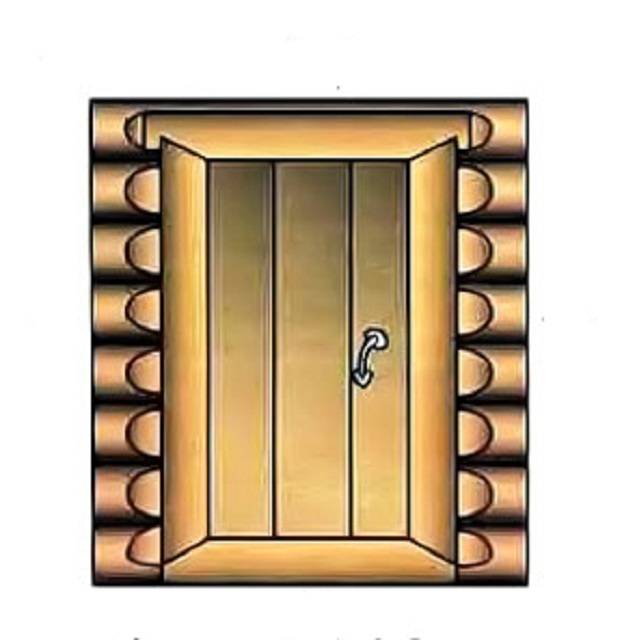 Выбираем правильные деревянные двери для бани [60+ вариантов]
