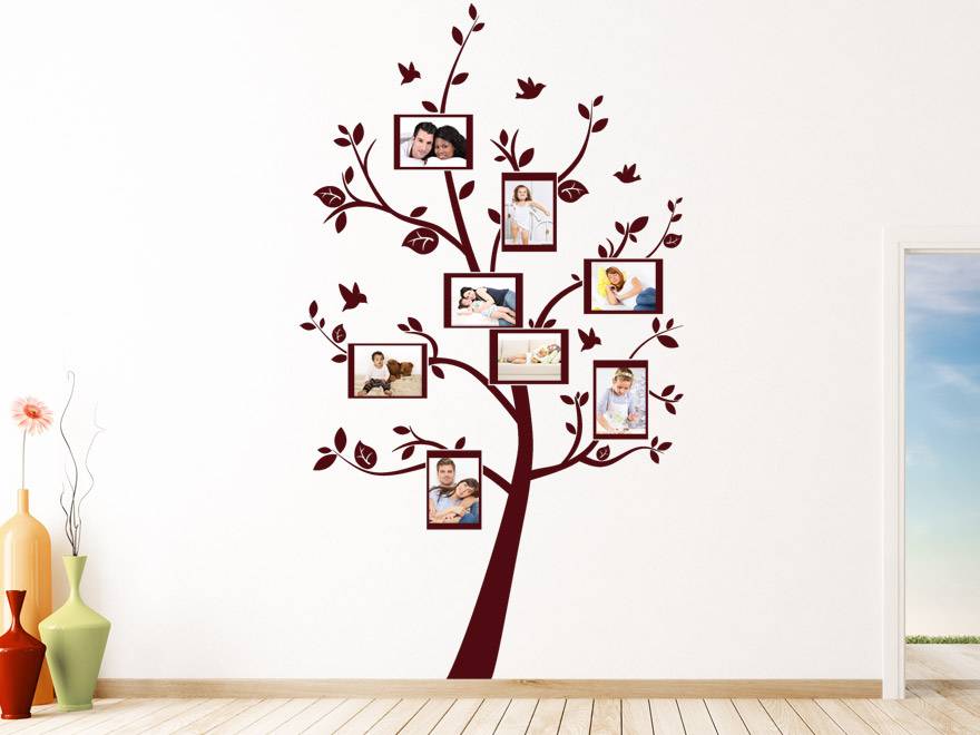 Дерево на стене своими руками - 10 лучших вариантов!