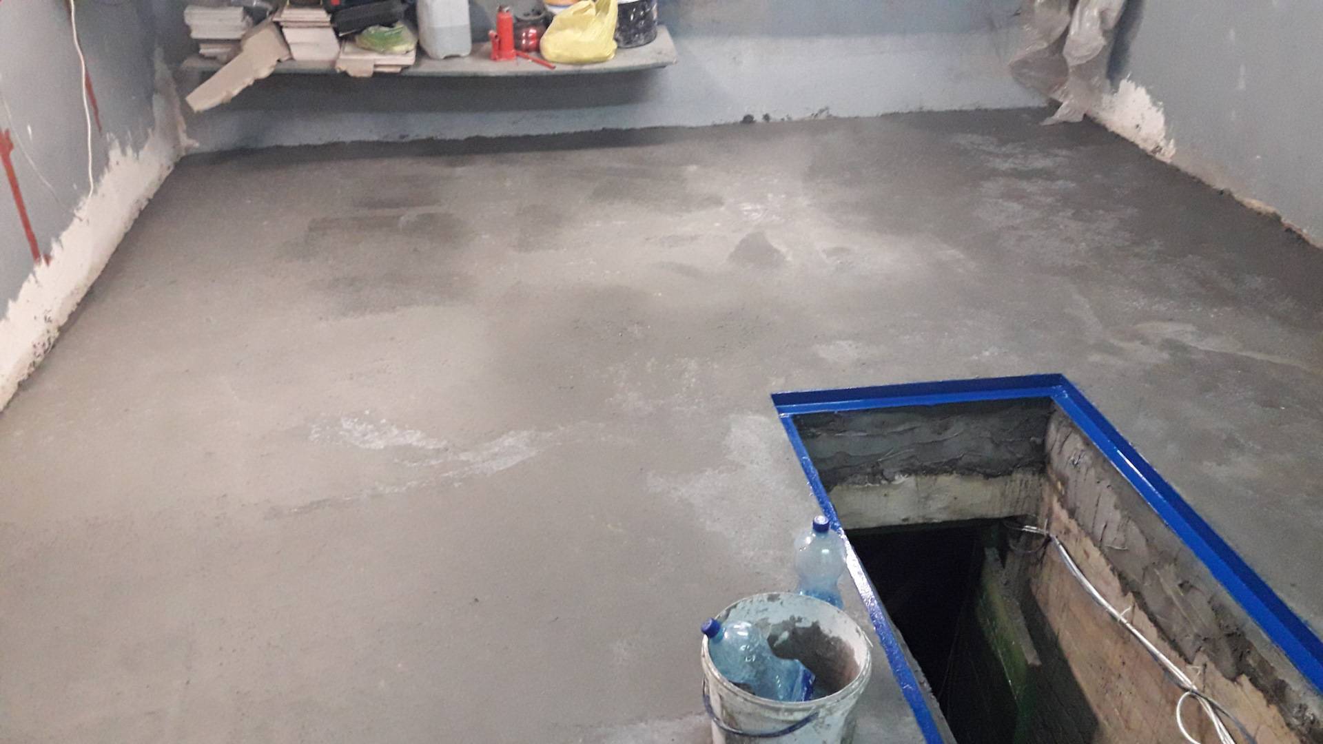 Чем покрасить бетонный пол в гараже, какой краской чтобы не пылил