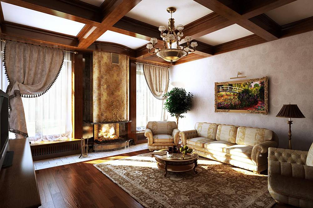 Дизайн гостиной в частном доме — создаем гармоничный образ - flats ideas