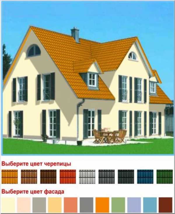 Покраска фасада дома: подбор цвета  + множество фото окрашенных зданий, сочетание таких цветов как белый, черный, желтый, матовый и т.д.