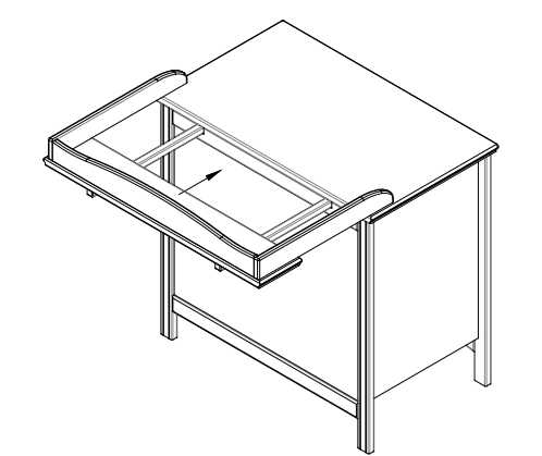 Пеленальный столик своими руками: инструкция с чертежом (25 фото)