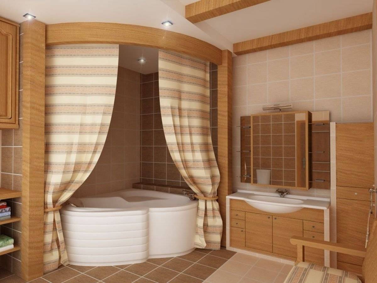 Ванная в деревянном доме - основные требования, подборка вариантов с фото дизайном – ремонт своими руками на m-stone.ru