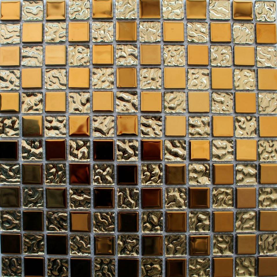 Стеклянная мозаика: красивые идеи в дизайне интерьера