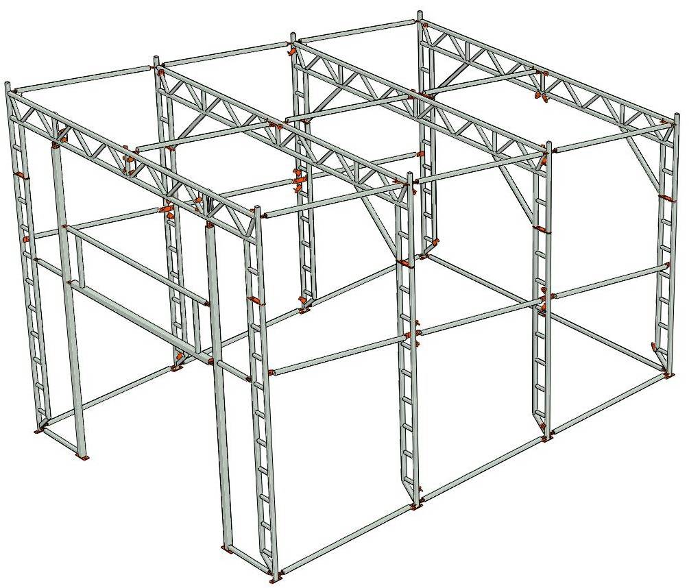 Сборный гараж: сборка металлических разборных конструкций, проект .