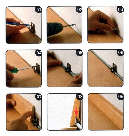 Монтаж деревянного плинтуса - несколько вариантов с пошаговым монтажем своими руками