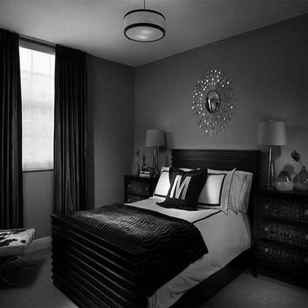 Спальня в черно-белых тонах - способы оформления гармоничного дизайна