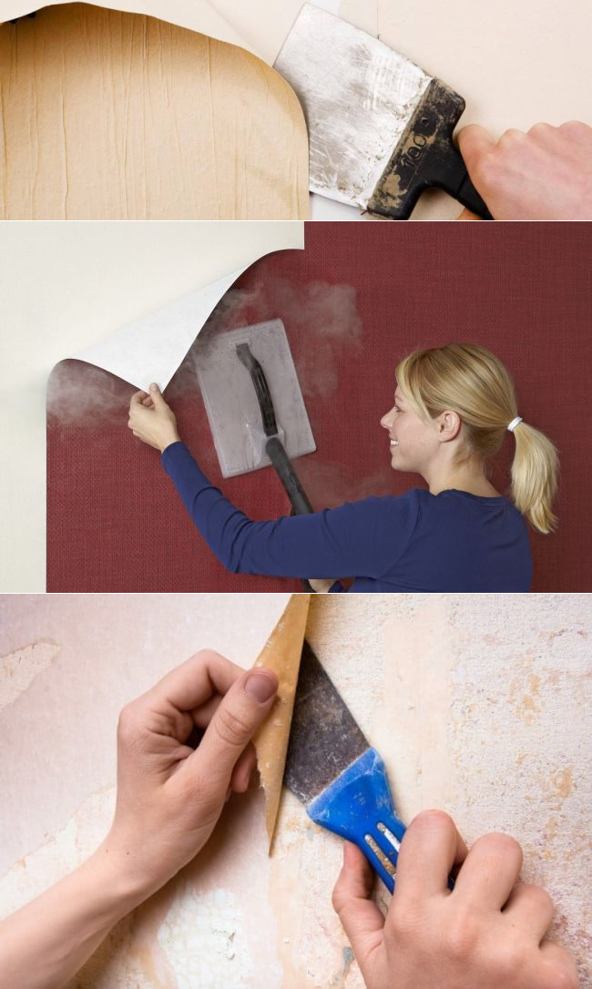 Как быстро и легко снять старые обои? как снимать без лишних усилий со стен в домашних условиях, демонтаж покрытия с гипсокартона
