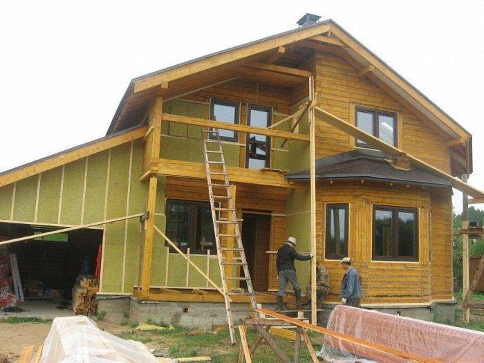 Процесс утепления деревянного дома изнутри