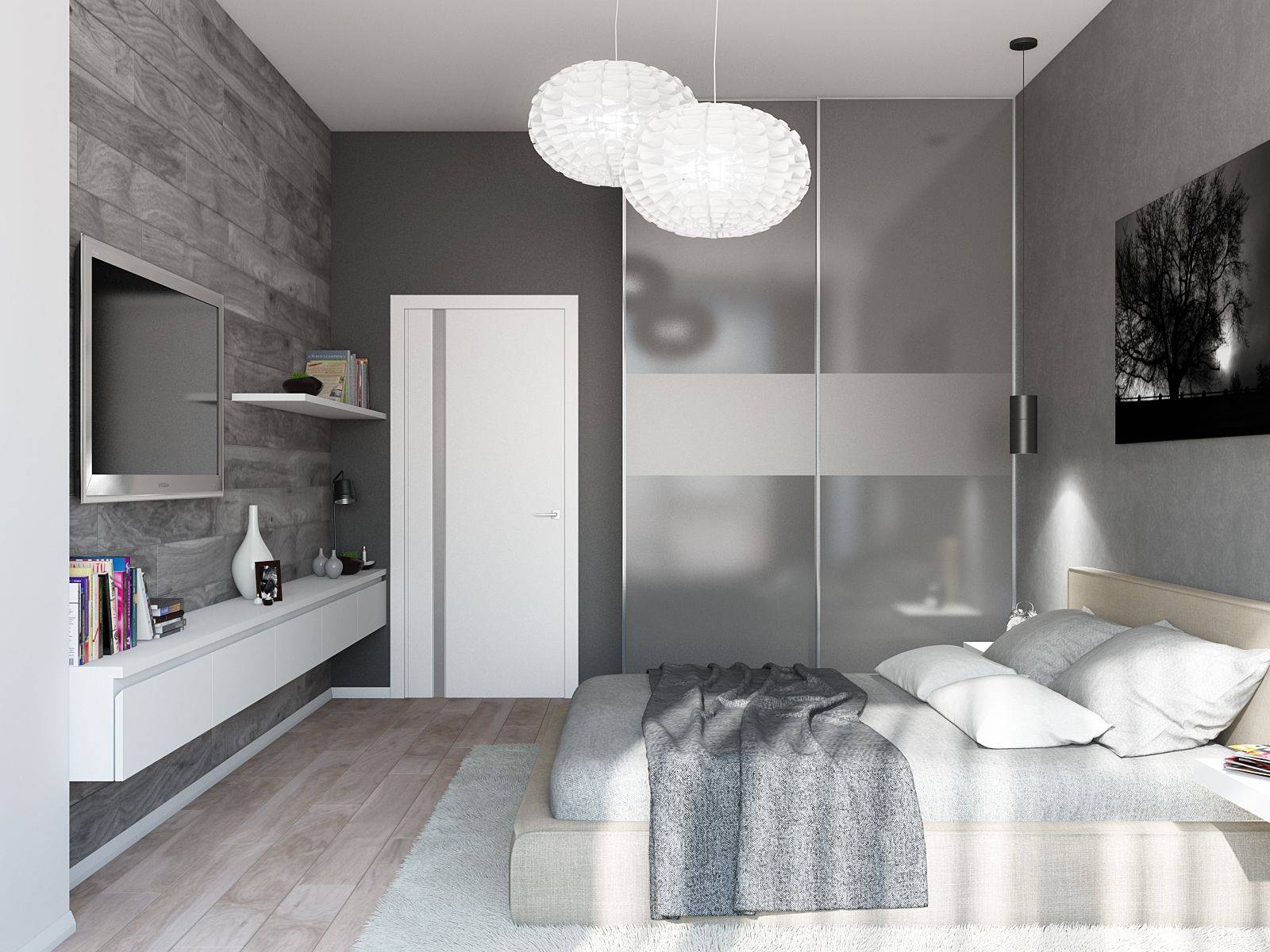 Спальня в стиле минимализм (80 фото) - дизайн интерьера, идеи ремонта и отделки