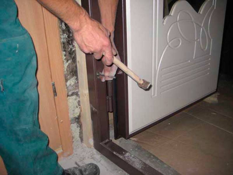 Установка входной двери своими руками: последовательность работ | двери дома