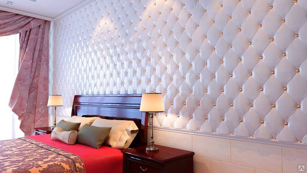 Мягкие стеновые панели — обзор и применение в интерьере