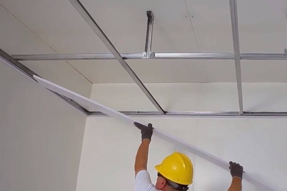 Навесной потолок своими руками: пошаговая инструкция изготовления из гипсокартона