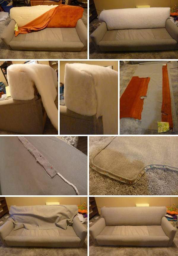 Как перетянуть диван своими руками пошагово, мастер класс по перетяжке, ремонт и обивка мягкой мебели на дому, как обшить диван - пошаговая инструкция