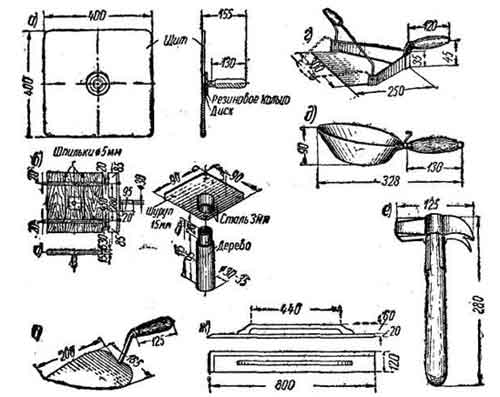Штукатурный ковш-хоппер: описание, назначение, инструкция, отзывы