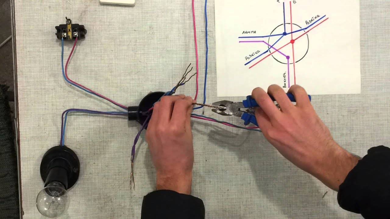 Соединение проводов в распределительной коробке: пайка, скрутка, сварка, другое