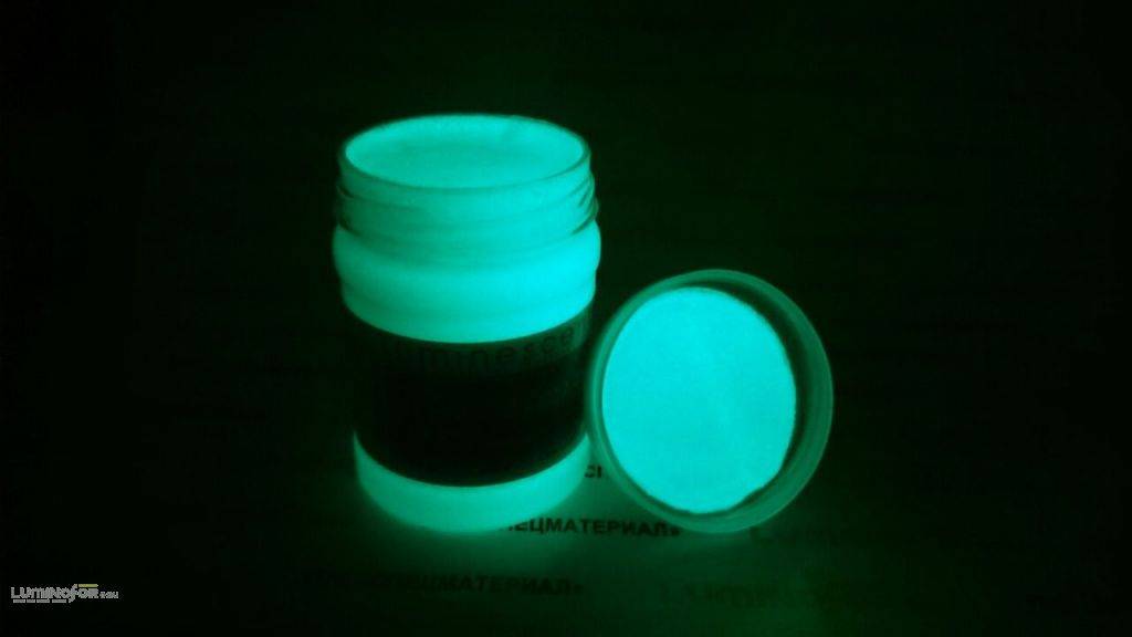 Светящаяся краска: люминесцентные, флуоресцентные, фосфорные составы и варианты их применения