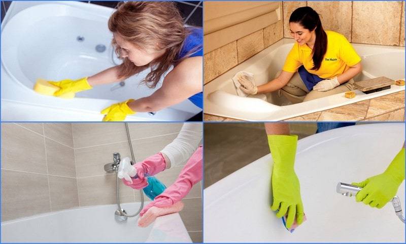 Чем мыть акриловую ванну в домашних условиях: обзор вариантов / ванны / водопровод и сантехника / публикации / санитарно-технические работы
