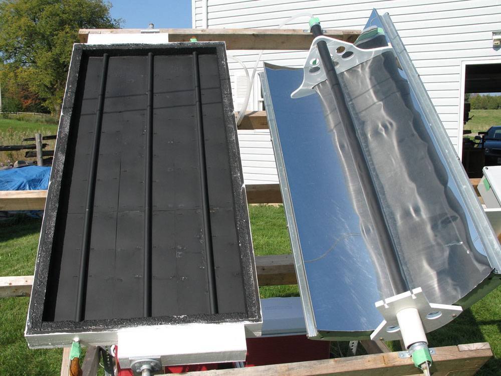 Воздушный солнечный коллектор своими руками - технология изготовления