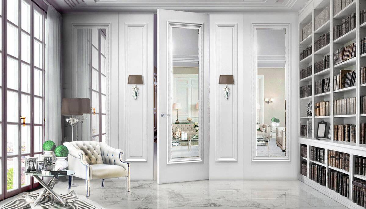 Французские двери на балкон — больше света и комфорта в доме