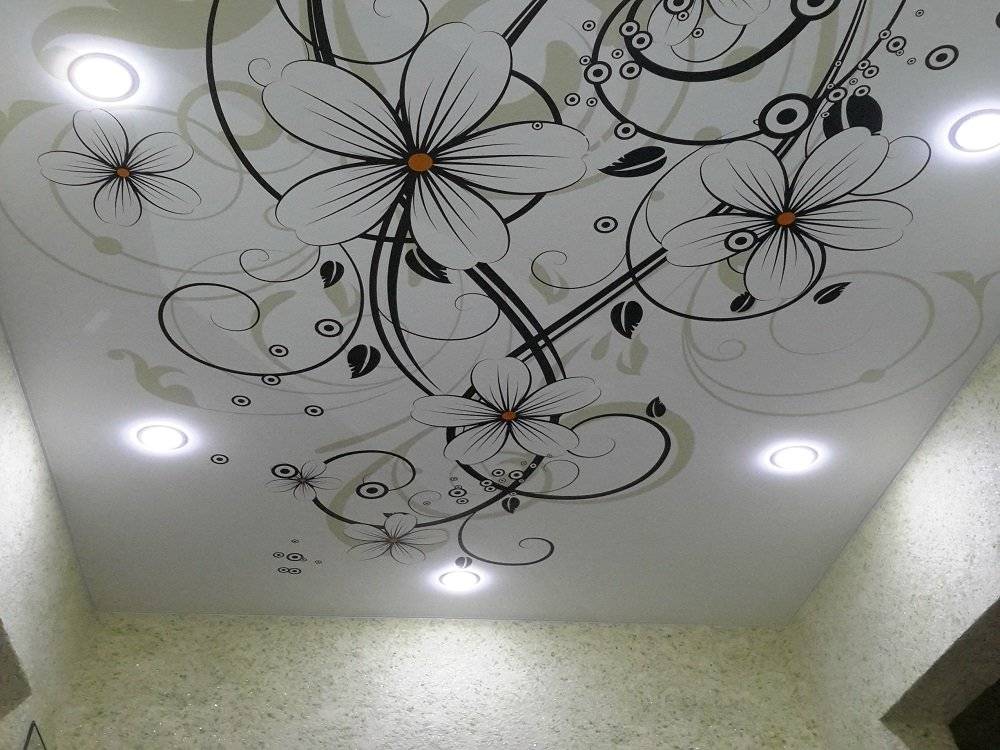 Натяжной потолок в коридоре и прихожей: 60+ фото, современные идеи оформления