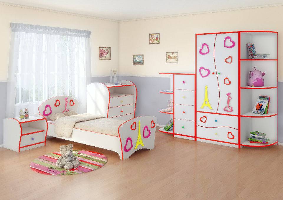 Шкафы в детскую комнату