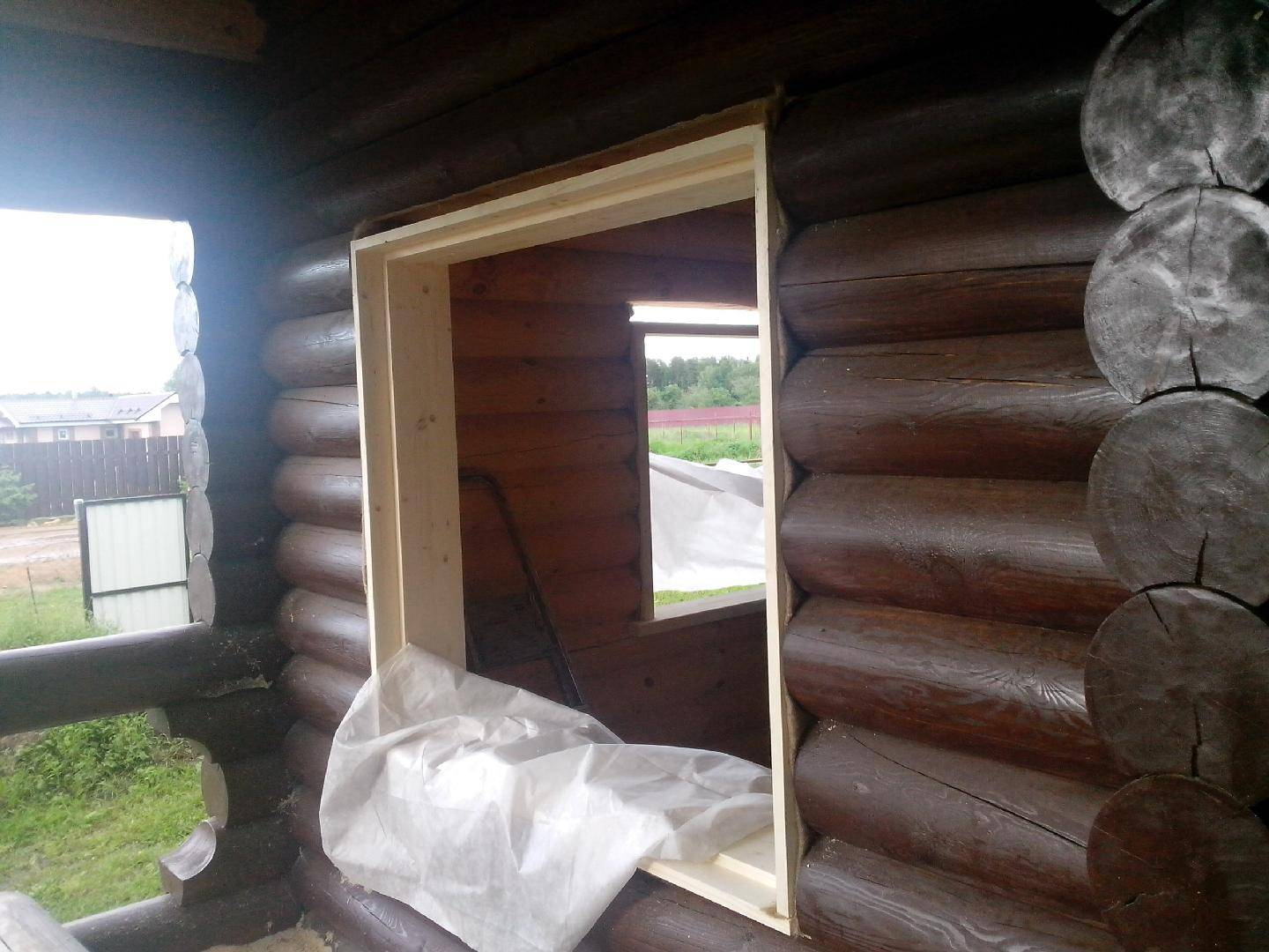 Фото окосячки в деревянном доме